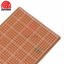 6.5X14.5CM Single-sided Bakelite 2.54 Hole Pitch Perforated Green Oil Universal Electric Circuit Boa, 한개옵션0