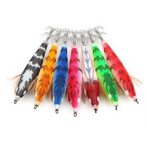 야마시타 슷테 수평 문어 쭈꾸미 야광 발광 에기 C, 레드헤드