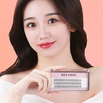 셀프천사 인조 연장 래쉬 가닥 부분 아이돌 인형 A형 속눈썹 붙이기, 볼륨팡 C컬 11mm, 1개