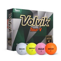볼빅 NEW TOUR-V 골프공 12알, 핑크, 12알1다즌, 12개, 12개