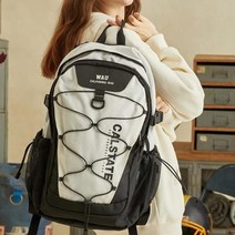 후아유 아웃도어 9포켓 백팩 / 믹스칼라