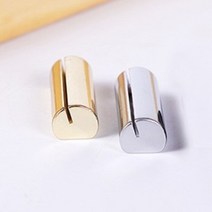 선호리빙 입체 단단한 호텔 레스토랑 카페 베이커리 메뉴 미니 라벨 홀더 받침대, 실버_1p