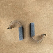 모터 카본 브러쉬 미데아 하이어 산요 강아지 LG 로웨타 등 청소기 6.5x10x32mm 흑연 파우더 2 개, 한개옵션0