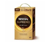 네스카페 수프리모 골드 마일드 11.9gx180T 네슬레, 11.9g, 180개입, 1개