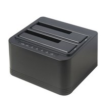 견고한 2.5/3.5 인치 USB 3.0-듀얼 베이 외장형 하드 드라이브 도킹 오프라인 복사 스테이션 hdd베이스, 한개옵션0