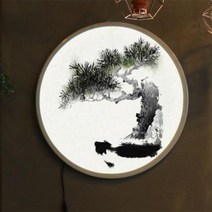 LED액자45R 소나무분재.꾸밈, 타입2