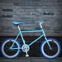 고정 기어 20 인치 휠 자전거 후방 라이딩 학생 미니 BMX 고 탄소강 프레임 싱글, [01] 20inch(150-180cm), 08 5_01 20inch(150-180cm)