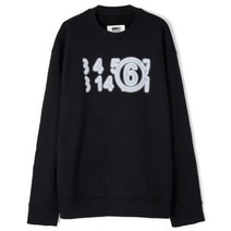 MM6 23 S52GU0195 S25537 900 (넘버 줌 로고 맨투맨)