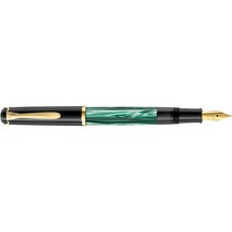 펠리칸 Pelikan M200 클래식 Classic 만년필 M촉 그린마블, FREE