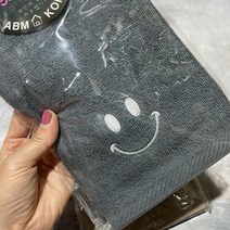 1p 36*74cm 스마일 수건 행복 타월 (랜덤) 화장실용품 실속있는 신혼부부 여성 국민비데 다기능 자취생