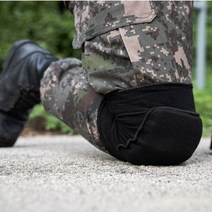 지바 군인 무릎보호대 군대 훈련소 작업용 댄스 콰이런 축구 농구 쿠션 필라테스 춤, 3개