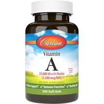 칼슨랩 비타민A 300소프트젤 Carlson Labs Vitamin A 25 000 IU