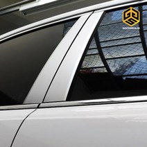 (골져스) 쏘나타DN8 니로 스팅어 QM6 SM6 렉스턴스포츠칸 티볼리에어 B필러 메탈 랩핑 스티커 자동차 기둥몰딩 보호필름 DIY 시트지 튜닝 악세사리 용품, 그랜저HG(2011년-16년), 현대