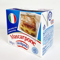 [아이스박스포장] 쿠킹스토리 Sterilgarda 마스카포네 크림치즈, 500g, 1개, 1개