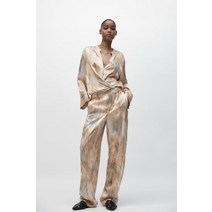 ZARA 브레이드 가죽 노새