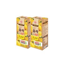 오뚜기 아임스틱 유자차 스틱유자차 티백유자차 과일청 30g (10개입) 생유자 유자차스틱 유자주스, 2팩