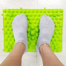 블럭 조립식 발 지압판(그린) 발마사지기 발판 발바닥, G쿠팡 본상품선택, G쿠팡 1