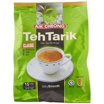 아이크청 테타릭 밀크티 15개입 1팩 Aik Cheong Teh Tarik Milk Tea Beverage, 1개