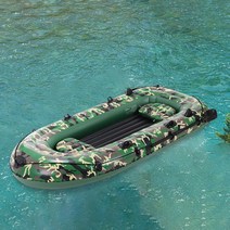 4인용 팽창식 고무 보트 낚시 카약 수영장 호수 딩기, 한개옵션0