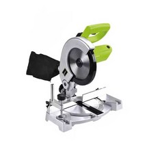 슬라이딩 각도기 컷팅 타일 목공 석재 철근, 8인치 + 목재용 날 2EA