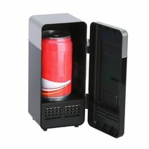미니냉장쇼케이스 술장고 음료수 가정용 주류 미니 자동차 냉장고 USB 쿨러 따뜻한 휴대용 음료 여행, 한개옵션0