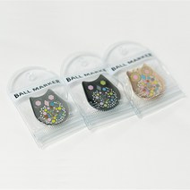 포보스 부엉이 볼마커 골프볼마커 골프볼마크, 실버