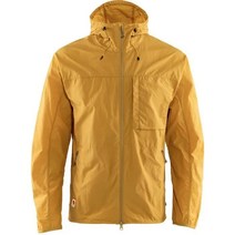 [국내발송] 피엘라벤 FJALLRAVEN 아웃도어 남성 하이 코스트 윈드 자켓 오커 바람막이 HC-Lite 소재 방풍 통기성 빠른 건조 82606/160