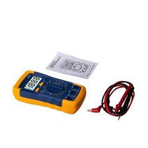 접지 진단 테스터기 체크 ZK30 A830L LCD 디지털 멀티 미터 AC DC 전압 다이오드 주파수 다중 테스터 전류, CHINA|blue-yellow