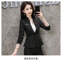 카운터 데스크 유니폼 간호유니품 세트 오피스룩 여성 반팔 정장 호텔 프런트 데스크유니폼