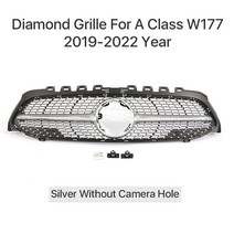 벤츠그릴 세로 벤츠다이아몬드그릴Panamericana GT 다이아몬드 AMG 스타일 CLA35 그릴 벤츠 W118 250 260, 08 Diamond S WO H