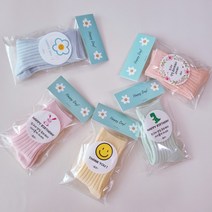 어린이집 생일 답례품 선물 구디백 포장 유치원 답례품 양말 선물, 파스텔(여아) 1개, M(4-5세)