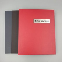 [을지메뉴] 가성비 A4바인더 레드 + 속지구성 예쁜바인더 3공바인더 속지 바인더제작, 가성비 레드+속지8장
