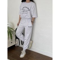 언니네 반팔 조거 세트