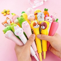 말랑말랑 스퀴시볼펜 찹쌀떡같은 중성펜 15종컬렉션, 06. 시바견