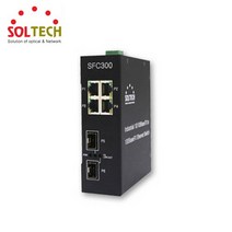 솔텍 SFC300-SFP 산업용 스위칭허브 4포트 2SFP