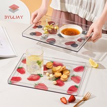 별제이 투명쟁반 투명트레이 카페쟁반 소, 별자리
