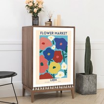 장막 방진 무타공 벨크로 가림막 주방 신발장 장식장 커튼 패브릭 옷장 칸막이 차축 문 커튼, Gld601, 너비70cm*높이100cm