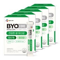 CJ 바이오코어 건강한 생유산균 100억 30포 + 쇼핑백 증정, 30포 x 5박스