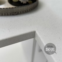 퍼니아트 인조대리석 홈바상판 식탁상판 1500X750, 화이트