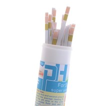 리트머스종이 ph 측정기 시험지 개/몫 스트립 박스 범위 1-14 PH 테스트 표시기 종이 테스터 150-4.5 침, 한개옵션0