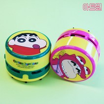 10000짱구프리미엄미니고급청소기 데스크청소기 캐릭터 문구점 크리스마스 아트윈, 02 핑크