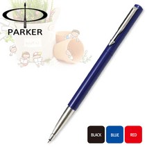 파카 벡터 스텐다드 수성볼/수성펜/사무용품/파카볼펜/파커, 바디색상(빨강) 심 색상(검정)