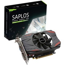 SAPLOS Radeon HD 7670 컴퓨터 그래픽 보드 2GB 128비트 DDR3 VGA HDMI DVI-D 650MHz 코어 주파수 비디오 카드 PCI Express x 16