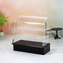편의점온장고 푸드쇼케이스 1:6 1:12 인형 집 미니어처 푸드 케이크 캐비닛 쇼케이스 주방 가구 찬장 장식, 02 B
