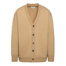 [메종마틴마르지엘라] [명품]마르지엘라 22FW 백 스티치 엘보 가디건 베이지 SI1GP0