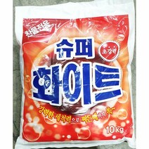 세탁 세제 슈퍼화이트 분말 웅진 1kg 가루 비누 업소, 단품, 본상품선택