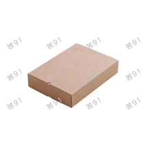 봄91 슬리브 기프트 상자 22호 22 x 16 x 4.4 cm, 크라프트, 100개
