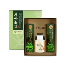 인산죽염 밭마늘환200g 대소금죽염치약2개 선물세트