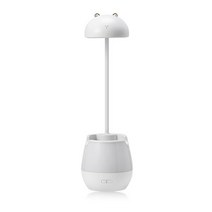 Diworth_D2 머쉬룸 연필꽂이 led 연필꽂이 - 1개, White곰