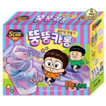 라이브잇 흔한남매 베리민트 슬라임 만들기 세트, 3개, 혼합색상